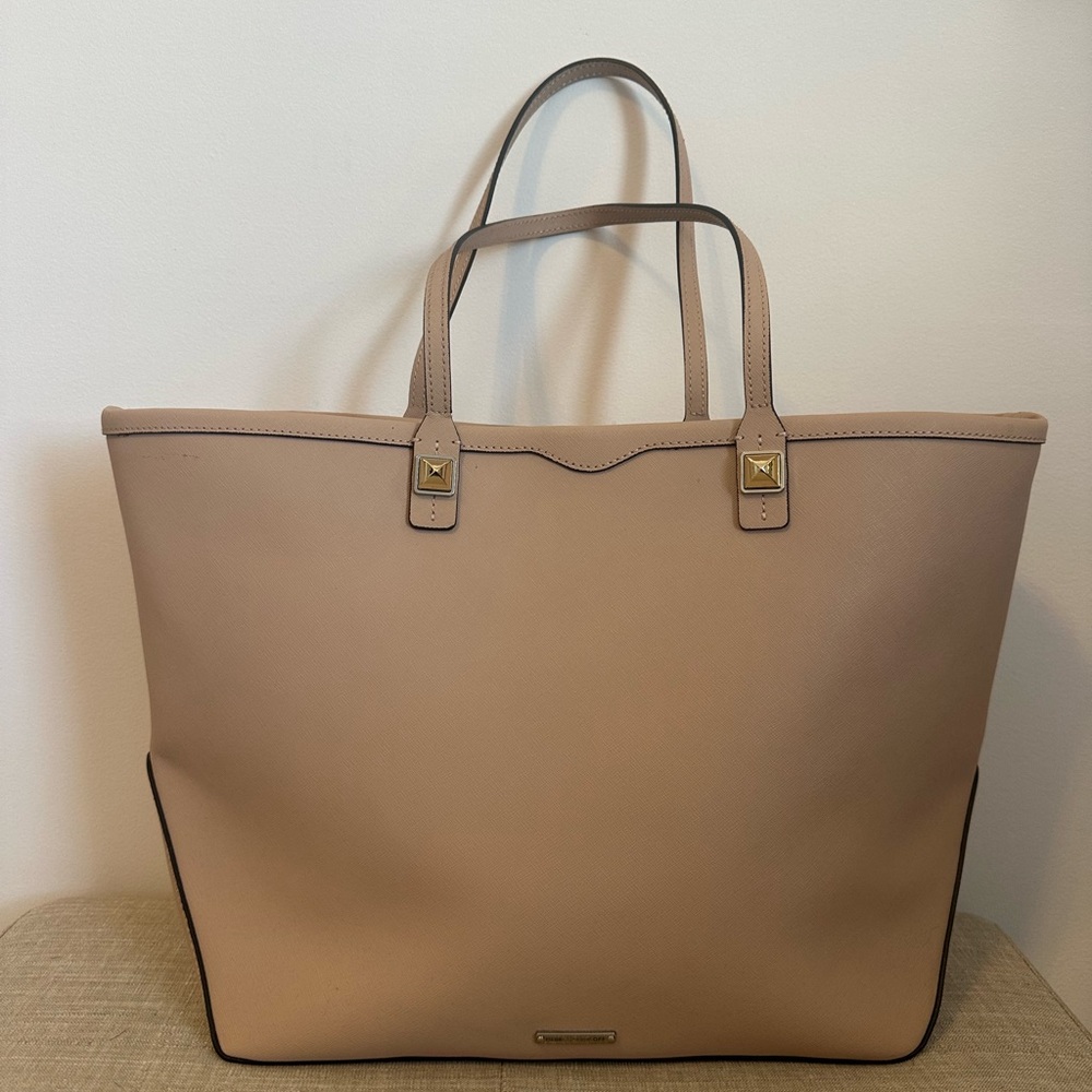 Rebecca Minkoff Blush/Tan Tote Bag- LIKE NEW